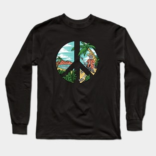 Peaceful Vacation Long Sleeve T-Shirt